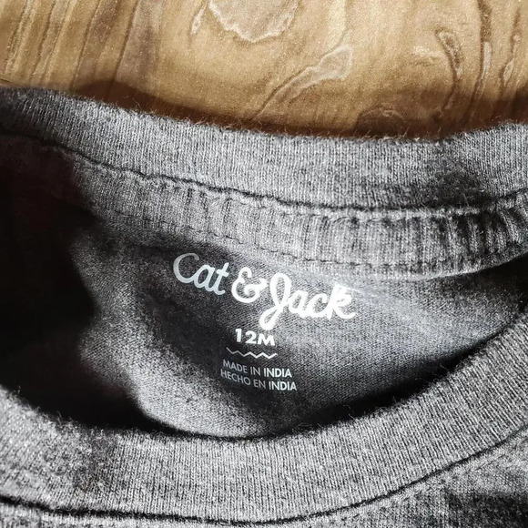 Toddler Boy Casual Cotton T-Shirt Bundle Size 12m 2 pc Summer - Picture 7 of 11